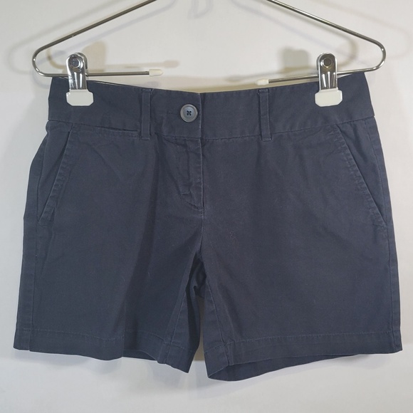 LOFT Pants - Ann Taylor Loft The Riviera Short navy blue size 00